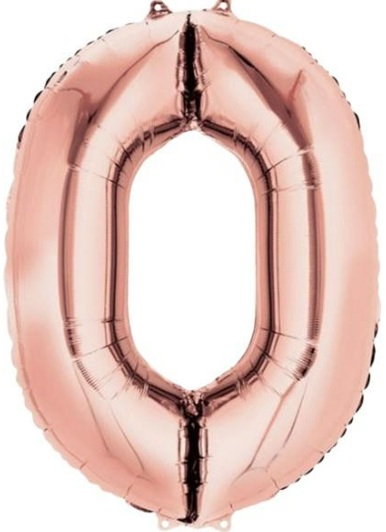 0 - RAKAM 16 İNC ROSEGOLD RENK BALON 36 CM balon